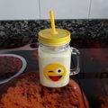 El cooksnap de salud machi cuando hizo Batido de kiwi, plátano y yogur.