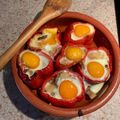 El cooksnap de Juan López Plumed cuando hizo Pimiento rojo relleno.