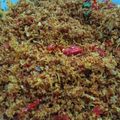 Cooksnap dari Vivin Sugiana~LOVIS CAKE untuk resep Sabur/ Serundeng Kelapa ala Situbondo