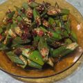 Cooksnap dari Queen Drewbie untuk resep Okra cah Terasi