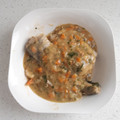 El cooksnap de MaryGlory cuando hizo Merluza en salsa verde.