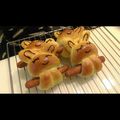 Yi-xuan LU 的 【如何製作兔仔造型的麵包】： cooksnap