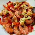 Cooksnap Noor Atika Mahamood semasa beliau membuat Sambal Udang Suolor.