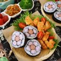 謝毛毛 的 梅花壽司捲 cooksnap