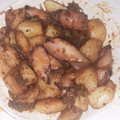 El cooksnap de Geor Requena cuando hizo Guiso de Chipirones al Pimentón.
