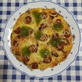 El cooksnap de Carles Teixidó cuando hizo Tortilla de patatas al horno -con tomatitos y salsa pesto-.