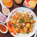 Lovely Agrawal का कुकस्नैप जब उन्होंने चटपटे आलू चाट (Chatpate Aloo Chat recipe in Hindi) बनाया था।