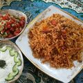 کوک اسنپ بنفشه🇮🇷 بعد از امتحان کردن پلو مکزیکی با گوشت چرخ کرده.