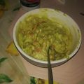 El cooksnap de Adriana Vidal cuando hizo Guacamole.