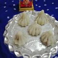 Sadhana Parihar का कुकस्नैप जब उन्होंने गुड़ मोदक (Gur Modak recipe in Hindi) बनाया था।