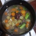 Cooksnap dari Handayani Scorpio's untuk resep Sup Kacang Merah Kentang Wortel