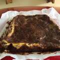 El cooksnap de Jaime Torres cuando hizo Postre Brownie marmolado.