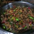Cooksnap dari Ary Juna untuk resep Tumis Teri Pete Balado Ala Resto Kampung kecil