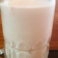 Kashaf Khan's cooksnap of when they made Chocolate millshake.