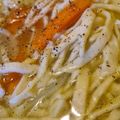 Cooksnap-ul lui Loredana Ciobotea atunci când a preparat Supă de găină cu tăieței.