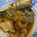 Cooksnap của Vi Dien khi họ làm theo món Cá thu đao kho cà chua