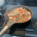 El cooksnap de José Abelardo Quiñones Gonzales cuando hizo Lomo saltado casero 🇵🇪✨.