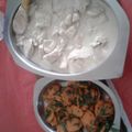 El cooksnap de Guillermo Manzur cuando hizo Pollo al Roquefort.