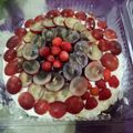 Cooksnap dari Ranti novianty untuk resep Blueberry Cheese Cake NCC (baked)