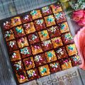 Cooksnap Q'leenalee's Kitchen semasa beliau membuat Brownies Mata Mata Monster Comel.