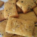 El cooksnap de Rosario Muskett cuando hizo Galletas crackers keto.