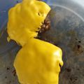 Rafael Herrera Jr. 's cooksnap of when they made Grilled Cheese Burger.