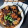 Cooksnap Dapur Yusfarisyia semasa beliau membuat Ayam Masak Kicap Lada Hitam.