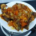 Cooksnap Zunnur Suhaimi semasa beliau membuat Siakap 3 Rasa.