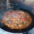 El cooksnap de Luis Felipe Algorta Rusiñol cuando hizo Osobuco al disco.
