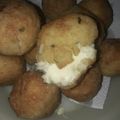 El cooksnap de Marcela cuando hizo Croquetas de queso y arroz.