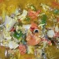 Cooksnap dari Anis Siti Anisah untuk resep Iwak pe/pari asap masak santan pedas