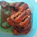 El cooksnap de Zoe Kazi Ram cuando hizo Pollo a la naranja.