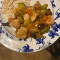 El cooksnap de María Martin. cuando hizo Solomillo de Pavo tipo oriental.