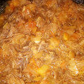 El cooksnap de Odlanier Barreto cuando hizo Ropa Vieja cubana.