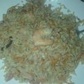 El cooksnap de Mary Karla cuando hizo Arroz 3 delicias.