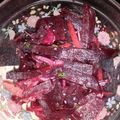 El cooksnap de Monica Riffo cuando hizo Ensalada fresca de Remolacha (beterraga) y Zanahorias.