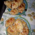 El cooksnap de Rocio Barovero cuando hizo Pan casero con jamón y queso.