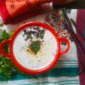 Alpa Pandya's cooksnap of when they made મોગરી નું રાયતું.