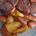 El cooksnap de Estrella Cea cuando hizo Papas rústicas.