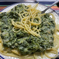 El cooksnap de Débora Cantero Martínez cuando hizo Spaghetti con espinacas.
