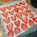 El cooksnap de Amparo Arnedo cuando hizo Tarta Tres Leches.