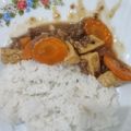 Cooksnap dari Dina detya untuk resep Tahu kecap daging cincang menu alergi ayam