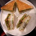 Sneha Patel's cooksnap of when they made અચાર મસાલા ગ્રીલ સેન્ડવીચ (Achar masala grill sandwich in Gujarati.).