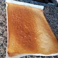 El cooksnap de Claudia Cornejo cuando hizo Masa de pionono.