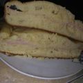El cooksnap de Camila Pedreira cuando hizo Torta de jamón y queso licuada.
