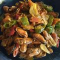 Cooksnap dari RiiMandha Q Bastian untuk resep Oseng Kerang Cabe Ijo #bikinramadanberkesan