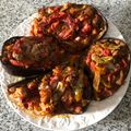 El cooksnap de Raquel cuando hizo Berenjenas rellenas de atún.