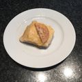 El cooksnap de Alicita cuando hizo Tarta de pera.