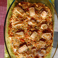 El cooksnap de carles cuando hizo Pastel de pollo y verduras.
