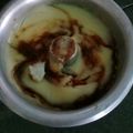 El cooksnap de Gabriela Galarza cuando hizo Leche planchada.